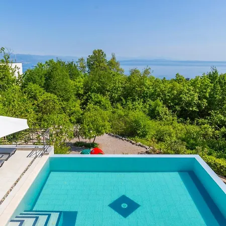 Ruscus With Pool Opatija Veprinac By Guide Villa Icici